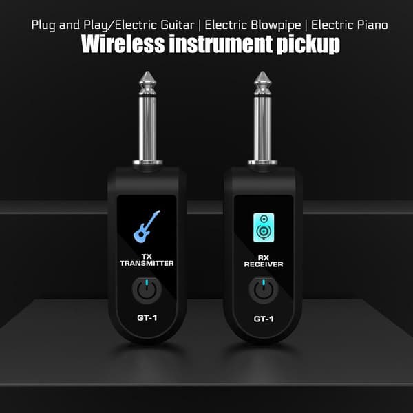 Trådløst gitar XLR-sender- og mottakersystem for PA-system A2