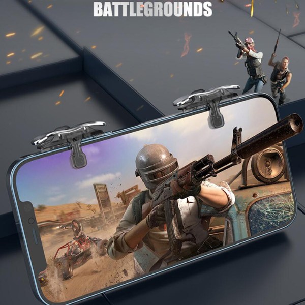 X8 Mobile Game Trigger For PUBG Phone Gaming 6 Finger Trigger