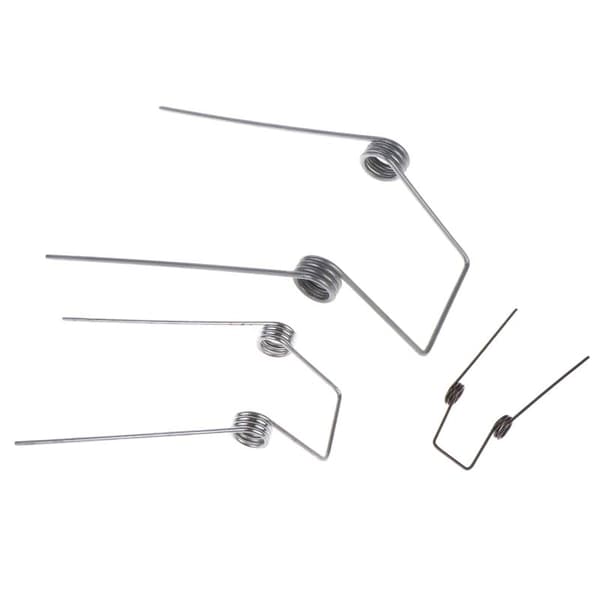 2 st kranhake säkerhetstillbehör dubbel torsionsfjäder anti D 05 2pcs