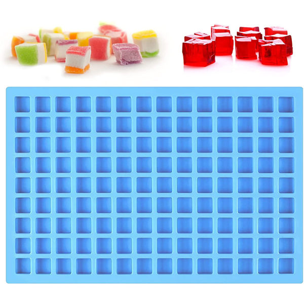 126 Cavity Square Candy Forms Silikone Form til Hard Candy