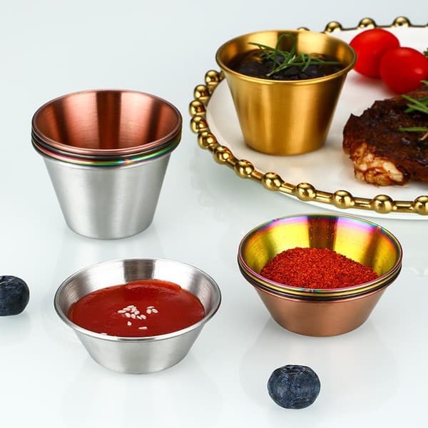 65ML Runde Kakekopper Sauskopper Ramekin Dippkopper Individuell C