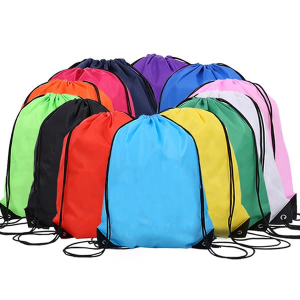 210D Polyester Vanntett Sammenleggbar Bundle Pocket Shop Ryggsekk Orange