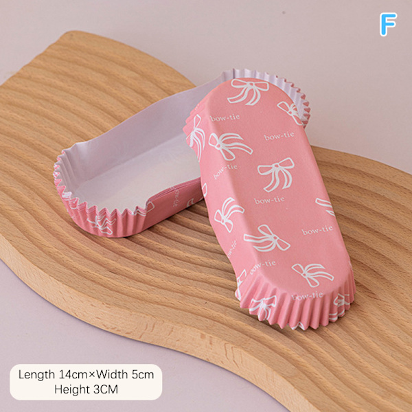 100 Stk Cupcake Papir Liner Kop Muffin Case Bakke Kage Form Bagin F