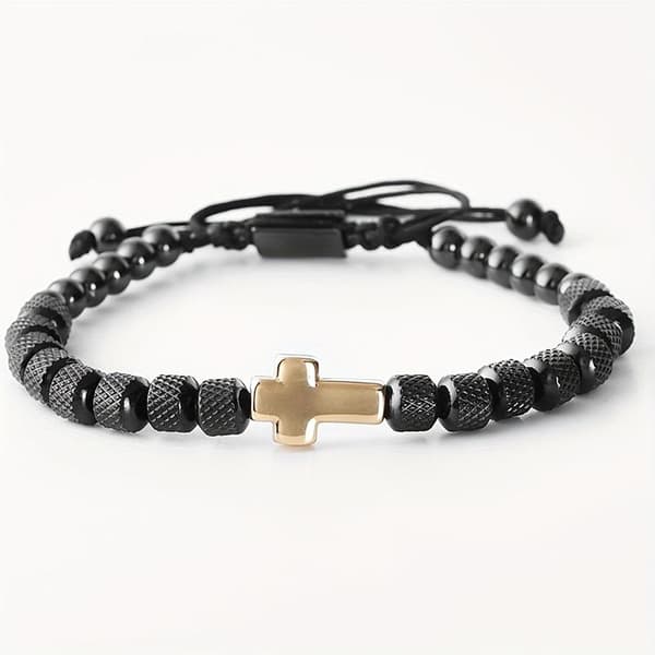 Charm Armbånd Rustfrit Stål Perlearmbånd Håndlavede Smykker A3
