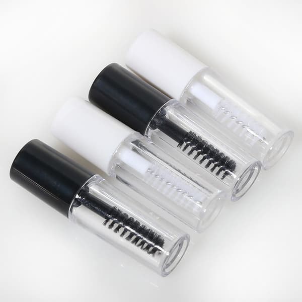 5/10/20 stk. tomme mini 1 ml mascara-tuber med øjenvippebørste Black 2