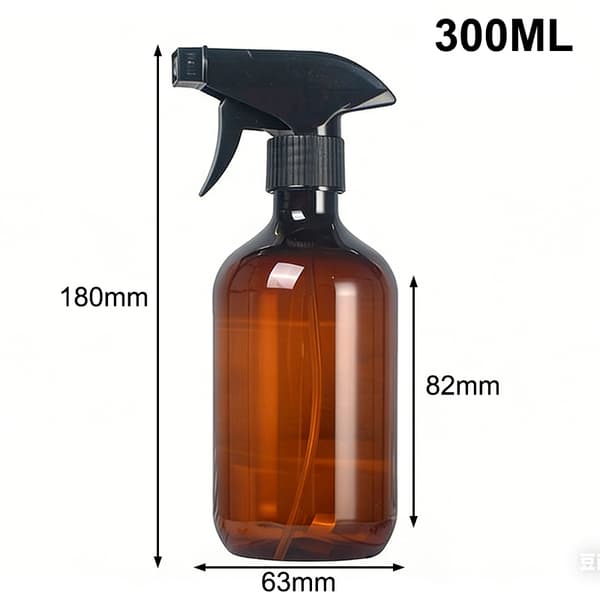 3PCS Bärbara Tomma Pumpflaskor Cylinder Schampo Lot A1 300ML 3PCS