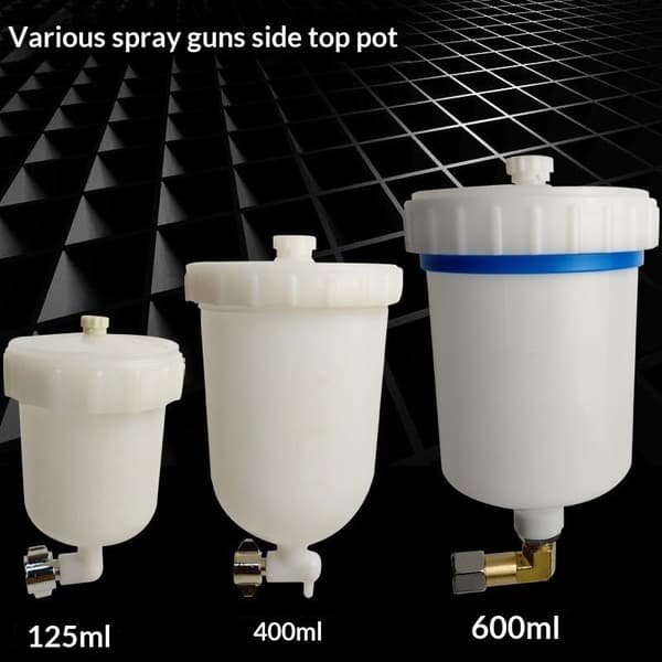 Slitesterk Plastmaling Spray Sidekopp Flere Kapasiteter Lekkasjesikker A1