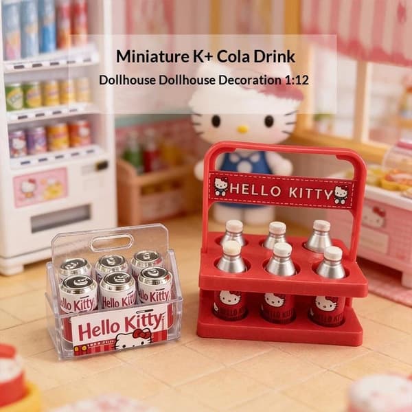 1 set 1:12 Skala Dockhus Simulering Mini Fruktfat Med A3