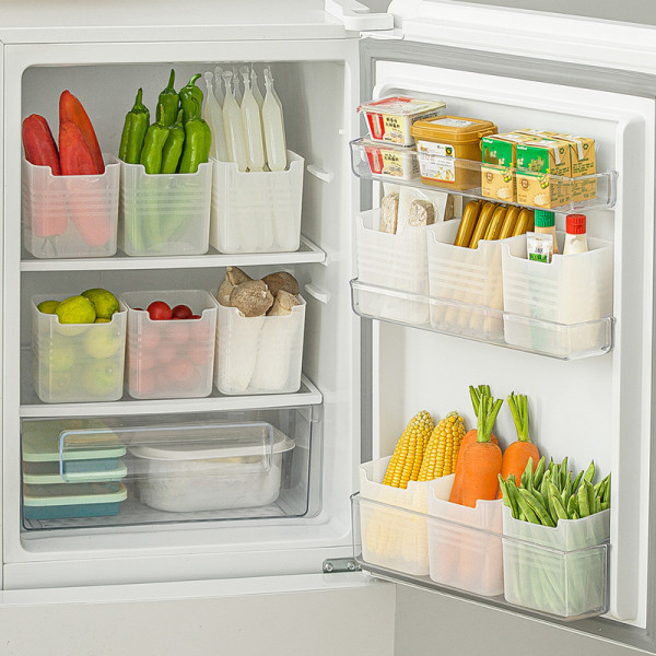 Jääkaappi Fresh Storage Box Jääkaapin sivuovi Hedelmävihannes 5pcs