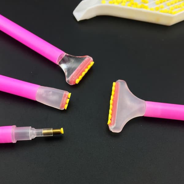 5D Diamond Painting Erstatning Point Drill Penner Tips Hoder DIY 6