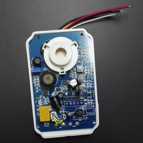 1 stk propan butan sensor 12V gassdetektor sensor LED blits Al