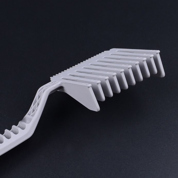 Clipper Barber Fade Combs Ergonomisk Styling Tool til mænd White