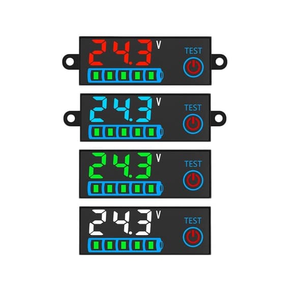 1 st 3S-14S DC7-55V Syra/Litium Universell Batteriladdningsindikator A3
