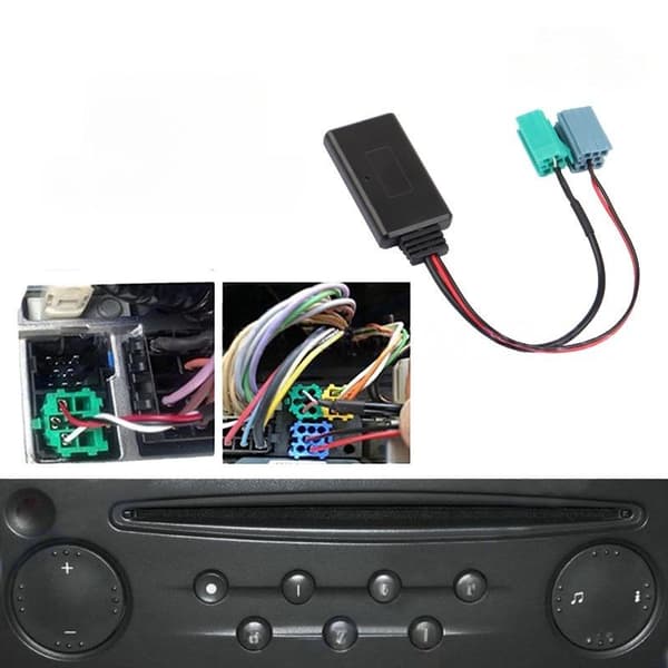 1 sæt bilradio Mini ISO-stik Bluetooth 5.0 Radio Updateli A2