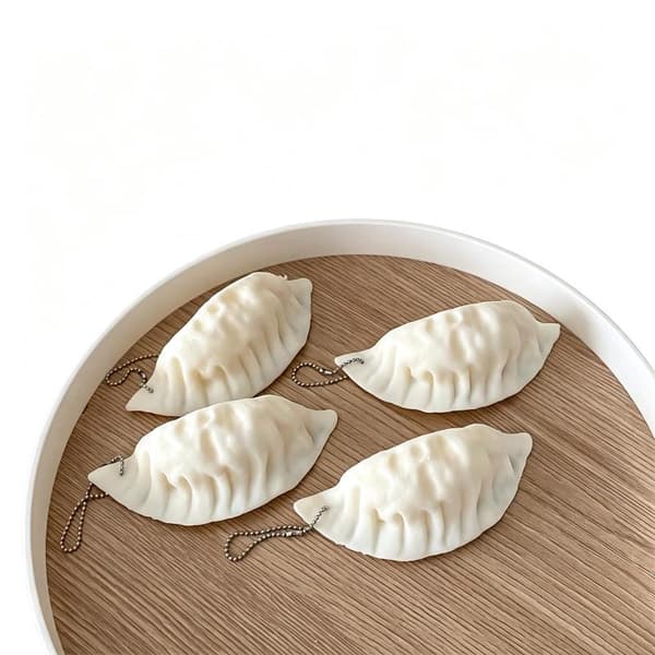 Simulering Dumpling Langsomt Stigende Nøglering Blødt Legetøj Gaver