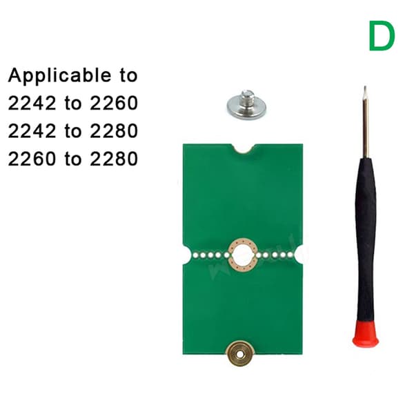 NGFF M.2 SSD-adapterkort 2242 til 2280 2230 til 2280 Overførsel Ca A