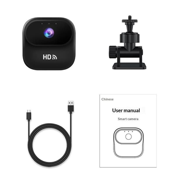 HD Mini Kamera WiFi Smart Hem Säkerhetskamera Övervakningskamera A2