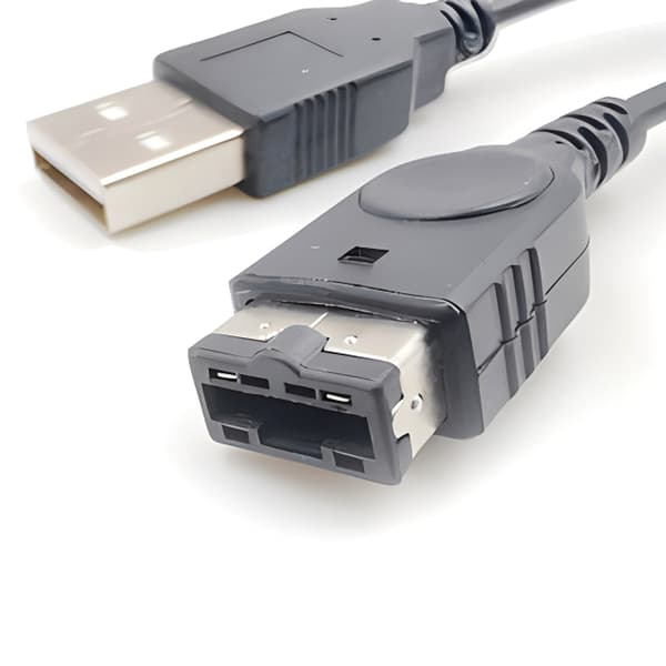1PC Sort USB Charging Advance Line Cord Opladerkabel til/SP/G