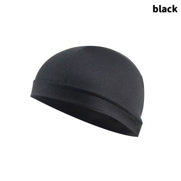 Riding small cap sommer vindtett sports cap utendørs sport så black