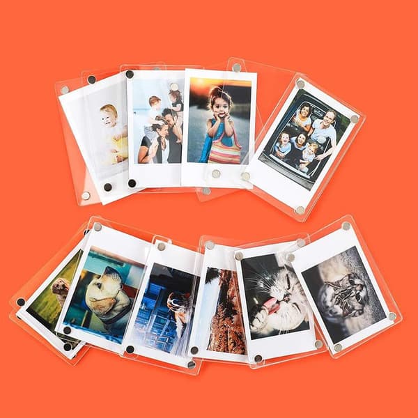 1 st transparent fotoram Akryl magnetisk displayram Post 152×102mm