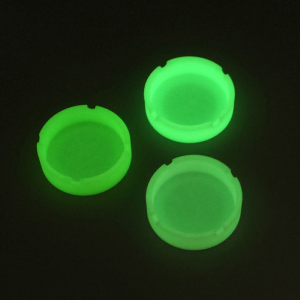 1st Glow In The Dark Lysande silikonmjuk askfat för rökning A3