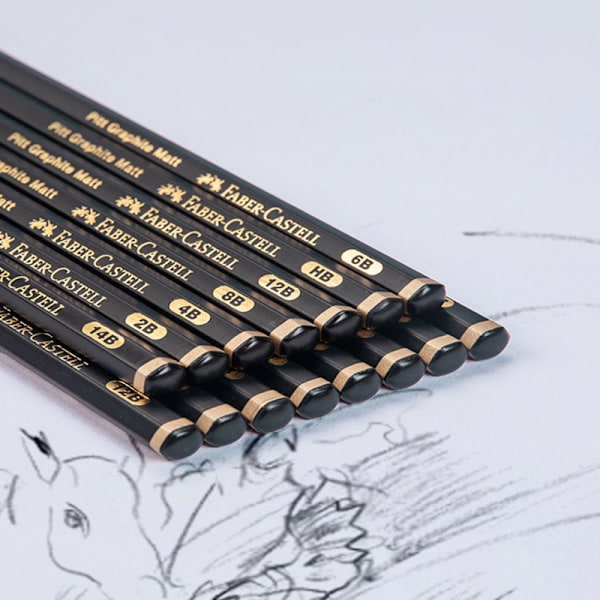 Faber-Castell Matte Sketch Pencil Painting Art Grafiittikynät H