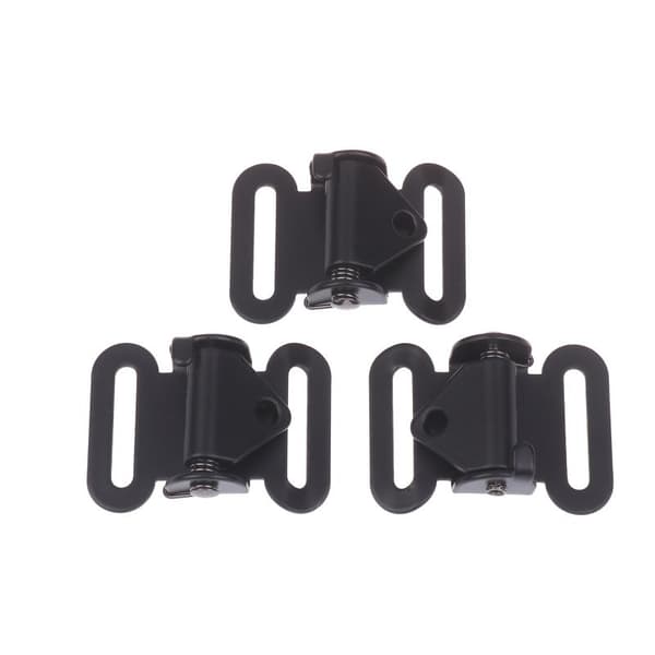 3PCS Utomhus Snabbkoppling Kamspänne Sling Spänne Fjäderbelastat 3PCS