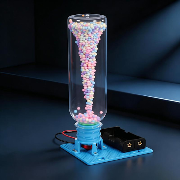 1 sæt Twister Maker Kit Vind Vand Simulator Legetøj Nem Montering