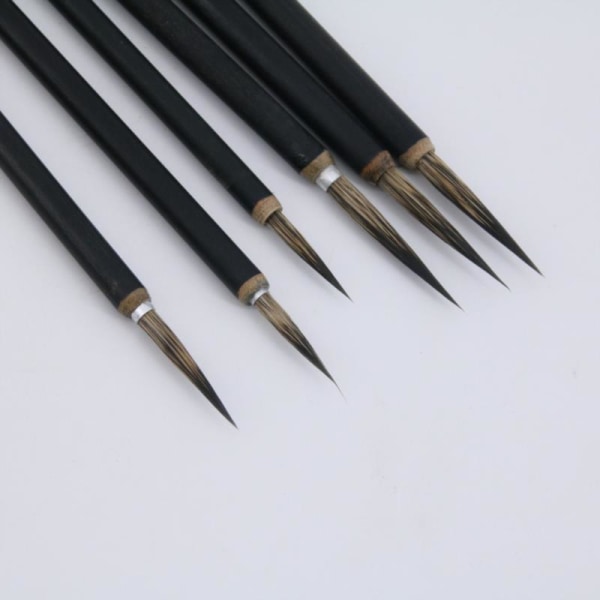 Kobberhoved Hook Line Fin Paint Pensel Kalligrafi Brush Pen L