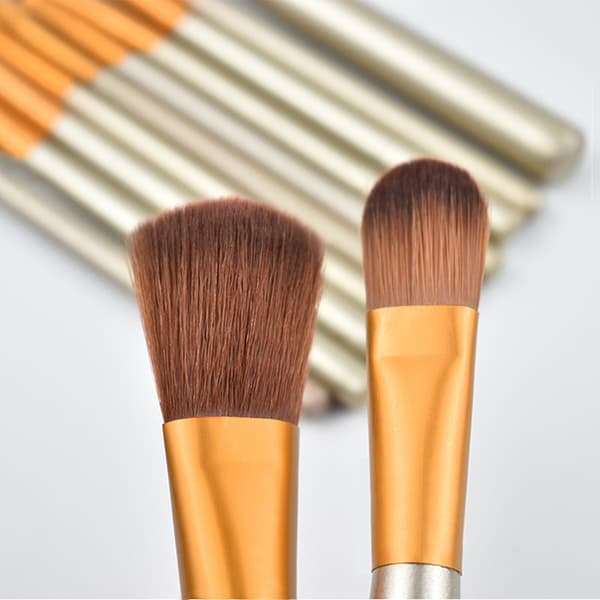 12 stk. bærbart æske makeupbørstesæt, begyndervenligt multifunktionelt MAC