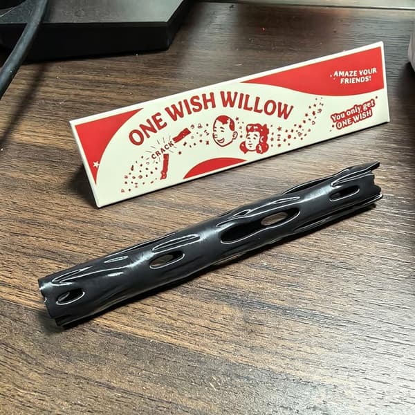 3D-printet One Wish Willow Stick Plastic Ønskestav Ønske-Mak A2
