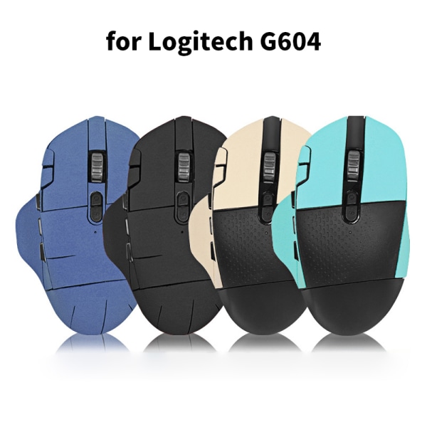 For G604 Mouse Grip Tape Anti-skli klistremerker Musetilbehør A1-Semi-wrapped