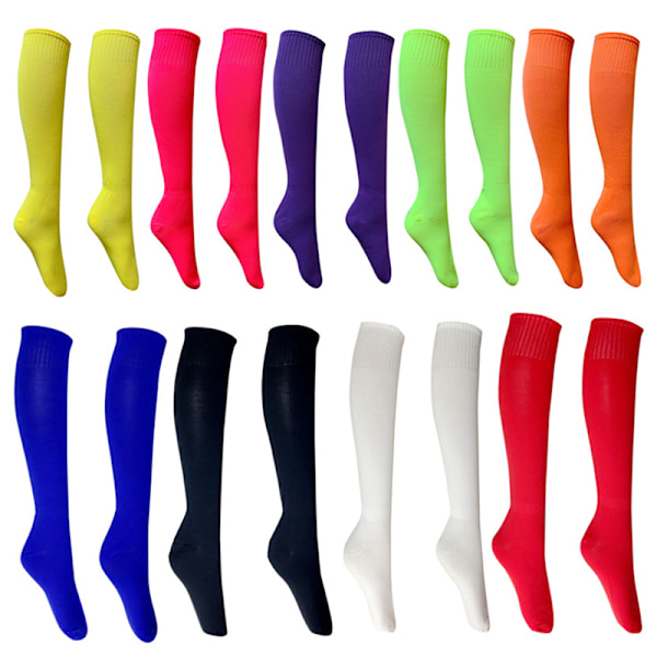 Fotboll Fotbollsstrumpor Andas utomhussport Rugbystrumpor Fluorescence green