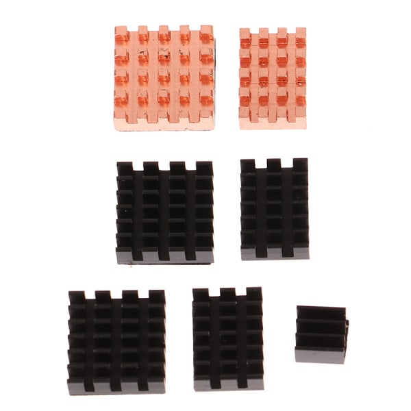 1Set jäähdytysjäähdytyselementti, alumiininen jäähdytyselementin jäähdytin jäähdyttimelle Or Aluminum,3B
