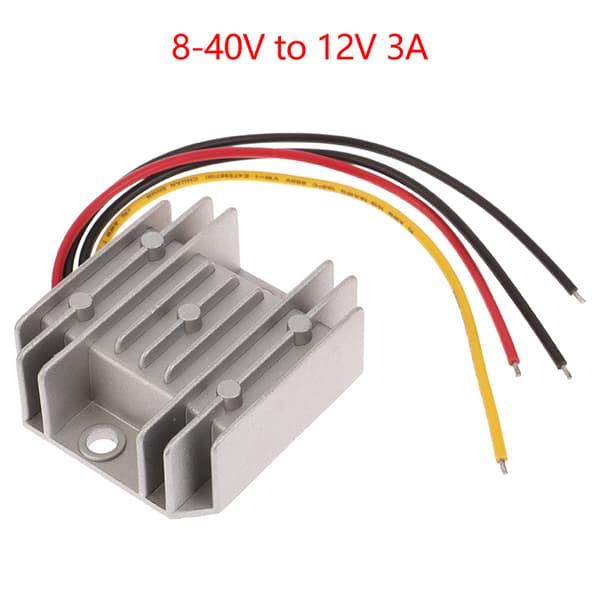 8V-40V til 12V 3A 36W Stabilisator Transformer DC Converter Regula