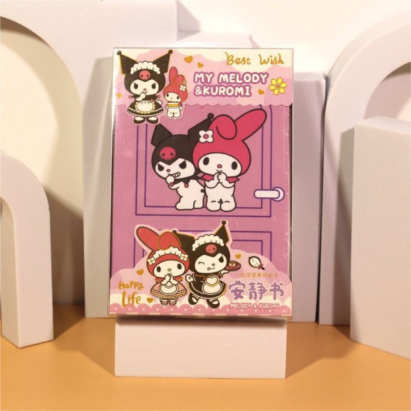 DIY Quiet Book Doudou Book Educational Kuromi Kotitekoiset kirjalelut A1