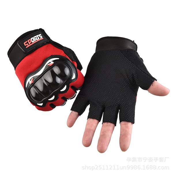 Motorcykel lokomotiv ridhandskar skyddsskydd ridi black