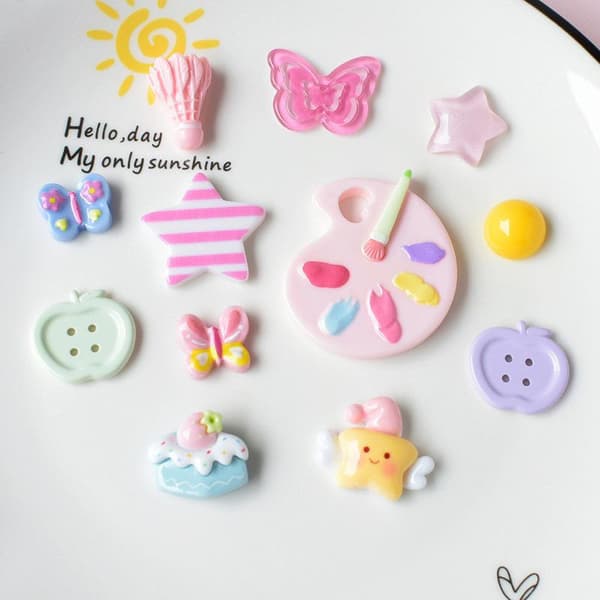 e Tegneserie Pentagram Stjerne Sko Charms Til Crocs Sæt DIY Kæder G A9