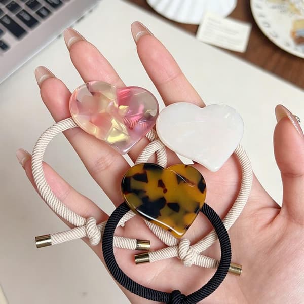 Hög Elasticitet Hårband Gummi för Hästsvans Håraccessoar A1