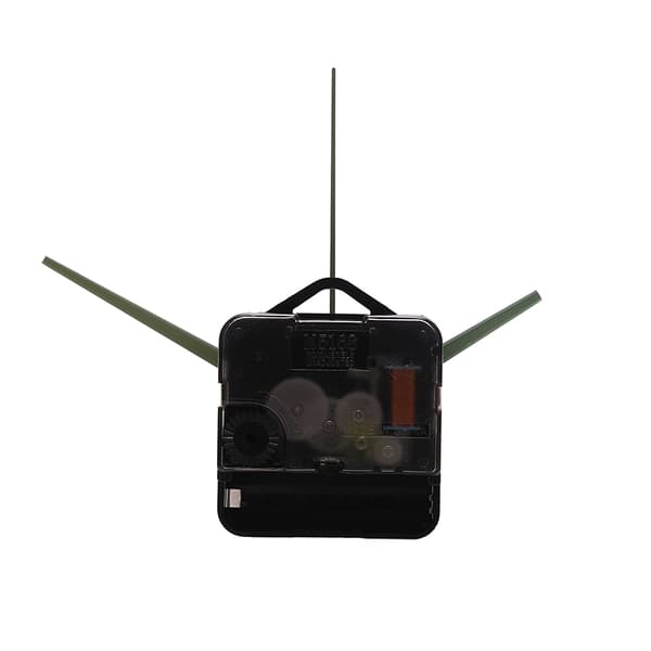 Mute Quartz DIY Wall Clock Movement hine Silver Hands Repair Kit