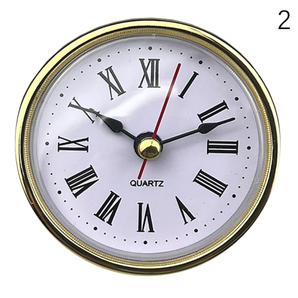 Classic Clock Craft Quartz Movement Dia.65mm Round Clocks Inser 2