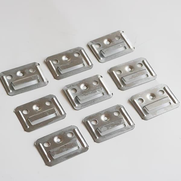 WPC Vægpanelclips Metalclips til WPC Væg og Loft Riflet A4