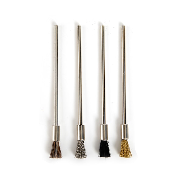 Kynälankaharja 100mm pitkävartiset puhdistusharjat Rotary Tool Ru Copper wire