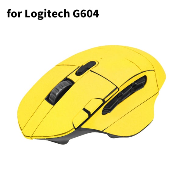 For G604 Mouse Grip Tape Anti-skli klistremerker Musetilbehør A6-Semi-wrapped