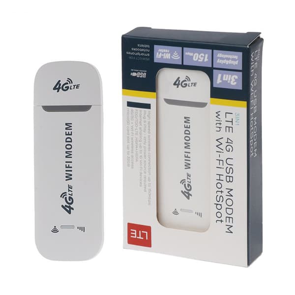 4G LTE USB Modeemi Dongle 150 Mbps lukitsematon langaton langaton verkko Black