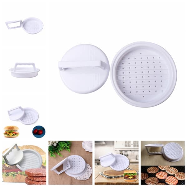 NY Biff Hamburger Form US Kitchen Burger Matlagning Grill Plast