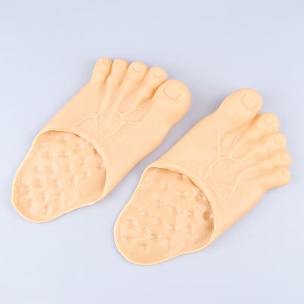 Funny Slipper Mænd Kvinder Unisex Creatire Toe Sko Crazzy Five-F