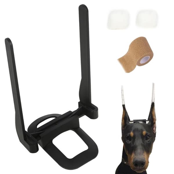 1Set Hundöronstöd Fast Stöd Korrigering Doberman Öronstöd A2