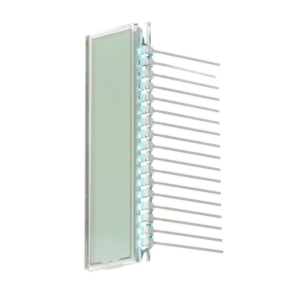1/2/5PCS 17PIN TN Positiv 6-siffrig segment LCD-panel utan Ba