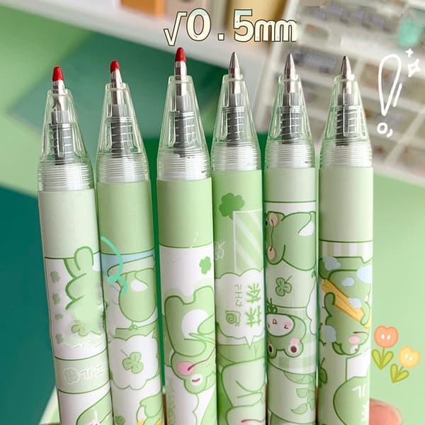3 kpl Paperitarvikkeet e Kynät Koulu n Paperi Pen Kawaii Pen 3Pcs